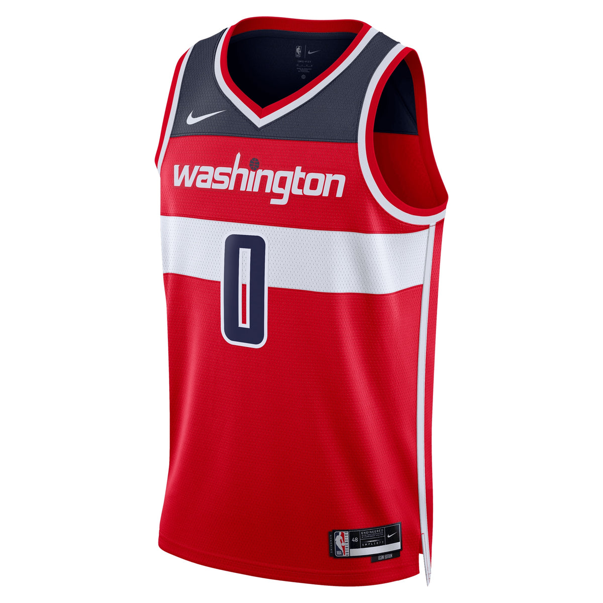 Washington Wizards Nike Icon Edition Swingman Jersey - Red - Bilal Coulibaly - Unisex