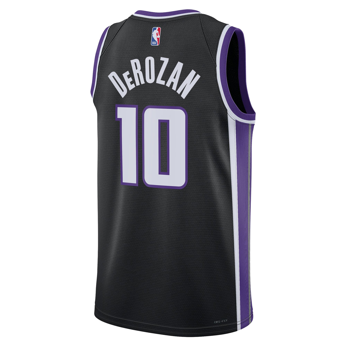 Sacramento Kings Nike Icon Edition Swingman Jersey - Black - DeMar DeRozan - Unisex