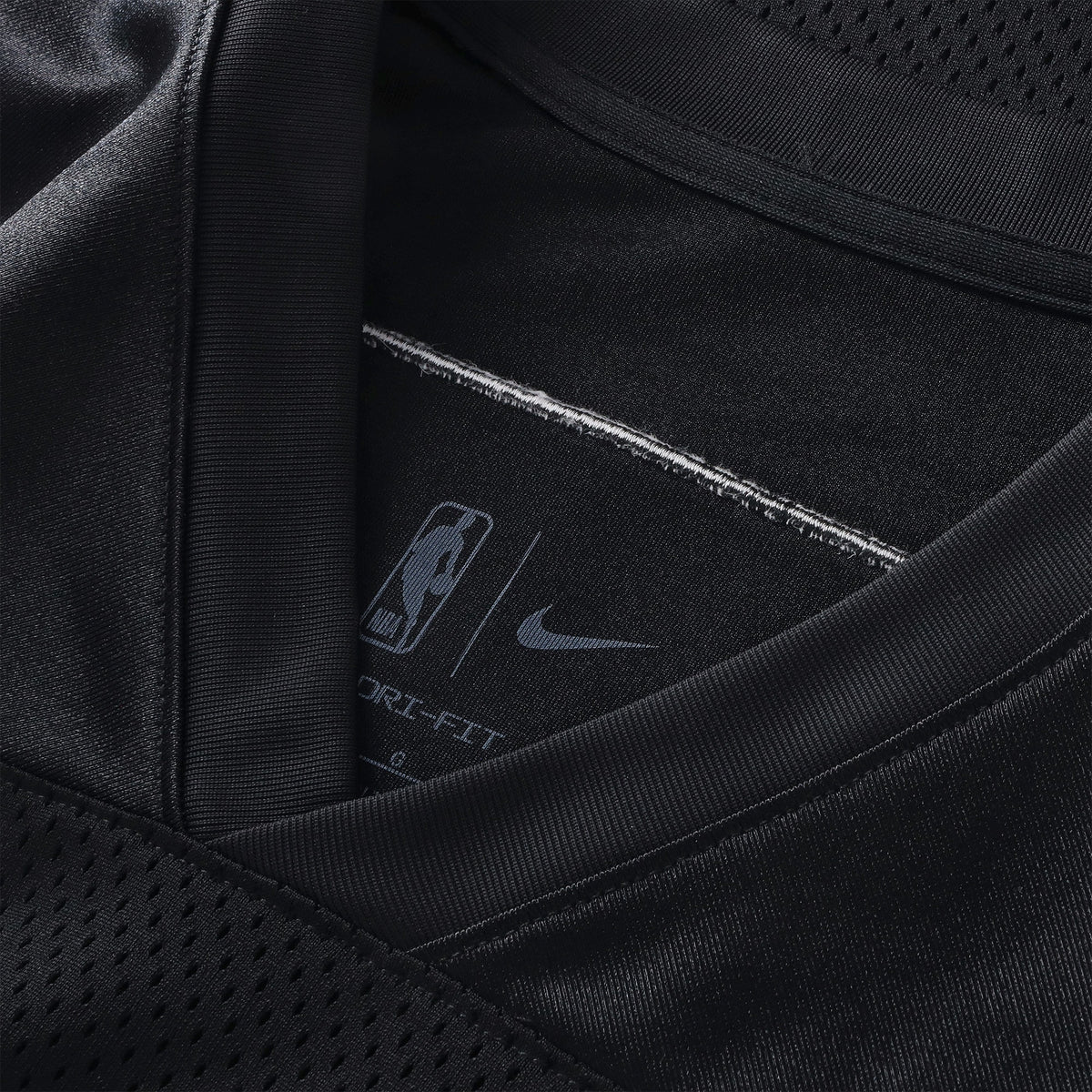 Los Angeles Lakers Nike Courtside Football Jersey - Black - Mens